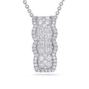 White Gold Diamond Pendant