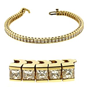 Emd./dia Princess Bracelet