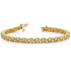 Bar Tennis Bracelet