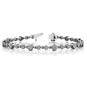 White Gold Diamond Tennis Bracelet