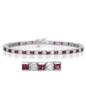 Ruby & Diamond Bracelet
