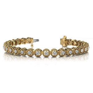 Yellow Gold Diamond Bracelet