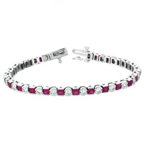 Ruby & Diamond Bracelet