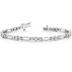 White Gold Diamond Bracelet