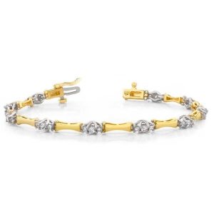 Yellow Gold Diamond Bracelet