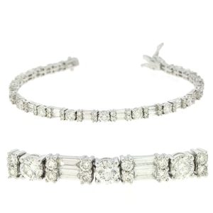 White Gold Diamond Bracelet