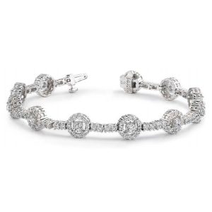 White Gold Diamond Bracelet
