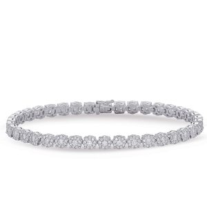 White Gold Diamond Bracelet
