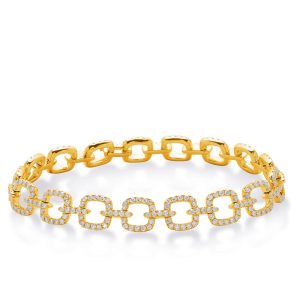 Yellow Gold Diamond Bracelet