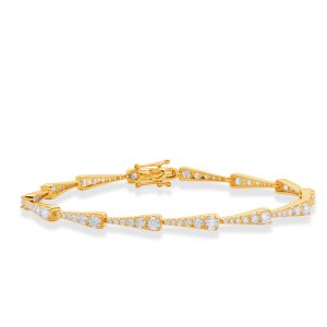 Yellow Gold Diamond Bracelet