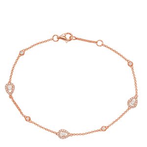Rose Gold Diamond Bracelet
