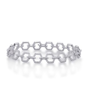 White Gold Diamond Bracelet