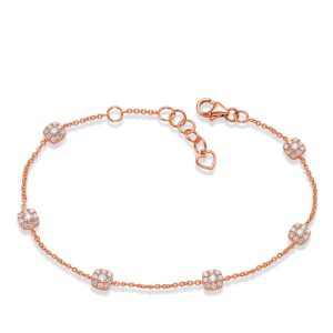 Rose Gold Diamond Bracelet