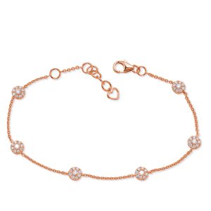 Rose Gold Diamond Bracelet