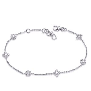 White Gold Diamond Bracelet