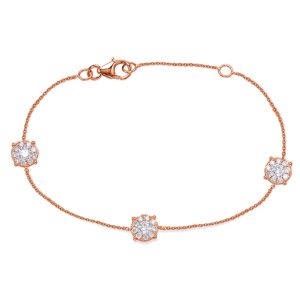 Rose Gold Diamond Bracelet