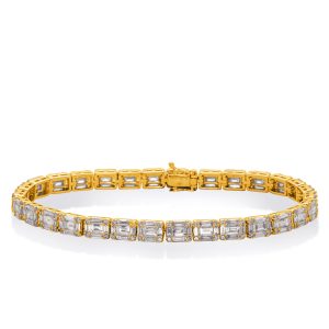 Yellow Gold Diamond Bracelet