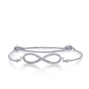White Gold Bolo Diamond Bracelet