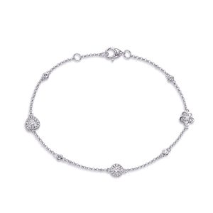 White Gold  Diamond Bracelet