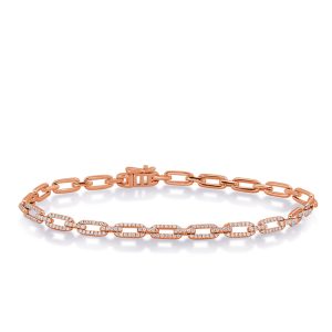 Rose Gold Diamond Bracelet