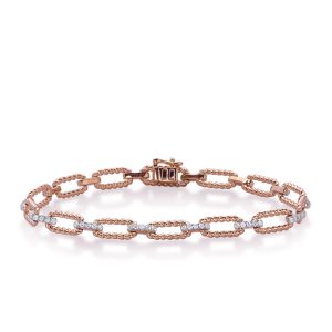 Rose Gold Diamond Bracelet