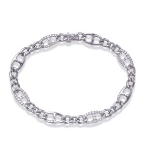 White Gold Diamond Bracelet