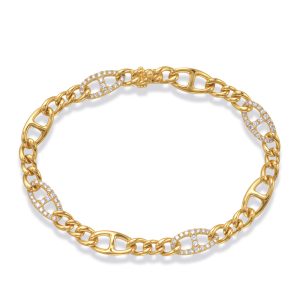 Yellow Gold Diamond Bracelet