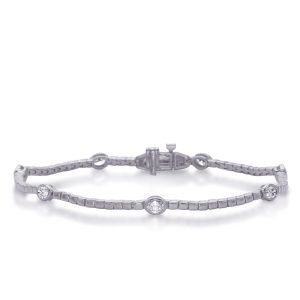 White Gold  Diamond Bracelet