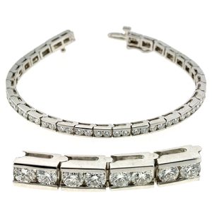 Tube Tennis Bracelet