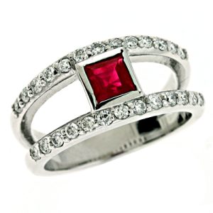 Ruby & Diamond Ring