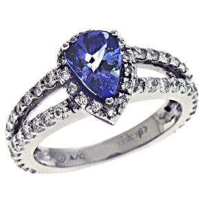 Tanzanite & Diamond Ring