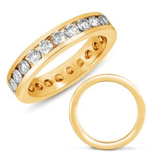 Yellow Gold Eternity Channel