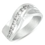 White Gold Diamond Band