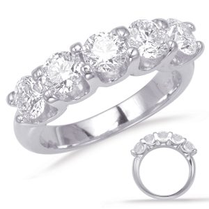 White Gold Diamond Band