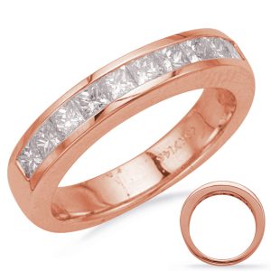 Rose Gold Diamond Band