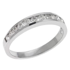 Diamond Channel Set Band