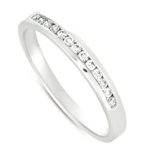 Channel Set Diamond Band