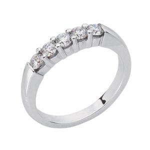 White Gold Diamond Band