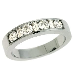 White Gold Diamond Band