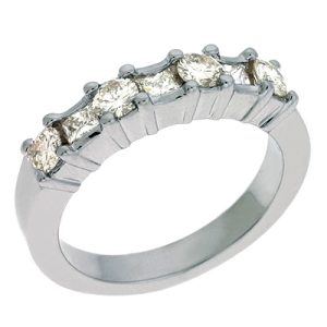 White Gold Diamond Band