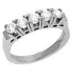 White Gold Diamond Band