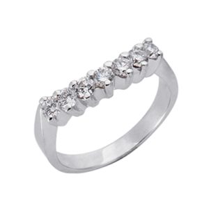 White Gold Diamond Band