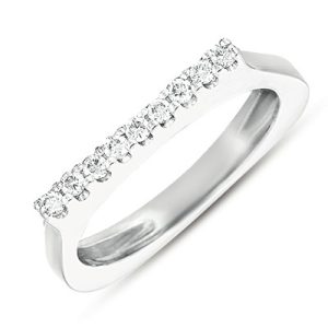 White Gold Diamond Band