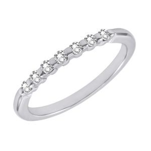 White Gold Diamond Band