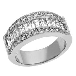 White Gold Diamond Band