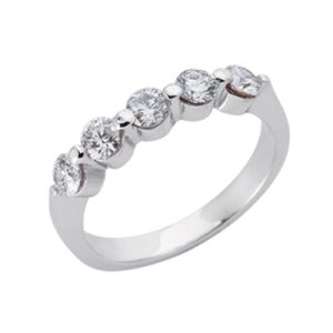 White Gold Diamond Band