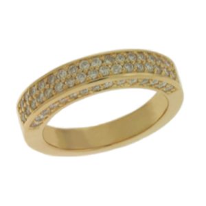 Diamond Prong Set Band