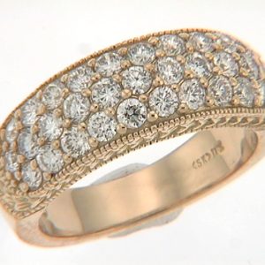 Yellow Gold Diamond Band