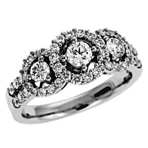 White Gold Diamond Ring
