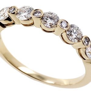 Yellow Gold  Diamond Band